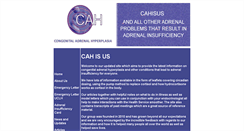 Desktop Screenshot of cahisus.co.uk